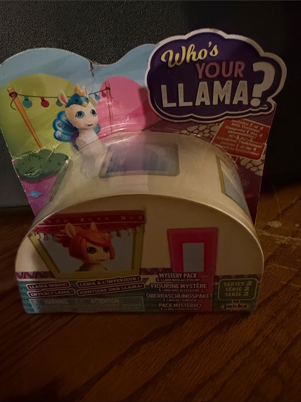 Who's Your Llama? Mystery Pack Toy - White and Pink